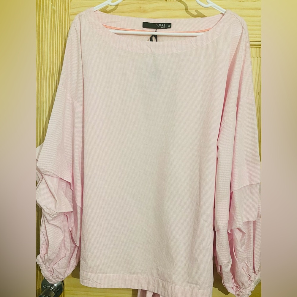 💎💎💖Pink Ruffled Sleeve Top - Picture 14 of 14
